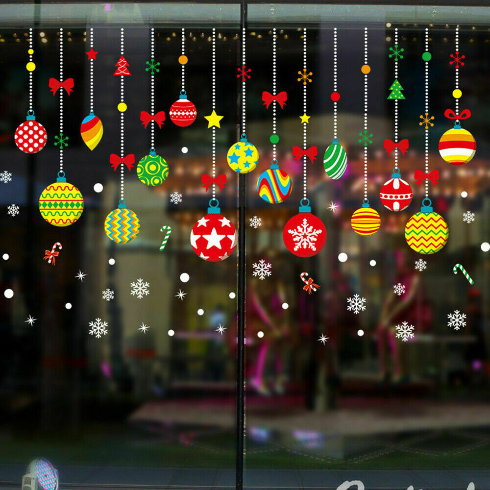 Christmas Window Door Sticker, Outdoor and Indoor Christmas decorations Items, Christmas ornaments, Christmas tree decorations, salt dough ornaments, Christmas window decorations, cheap Christmas decorations, snowmen, and ornaments.
