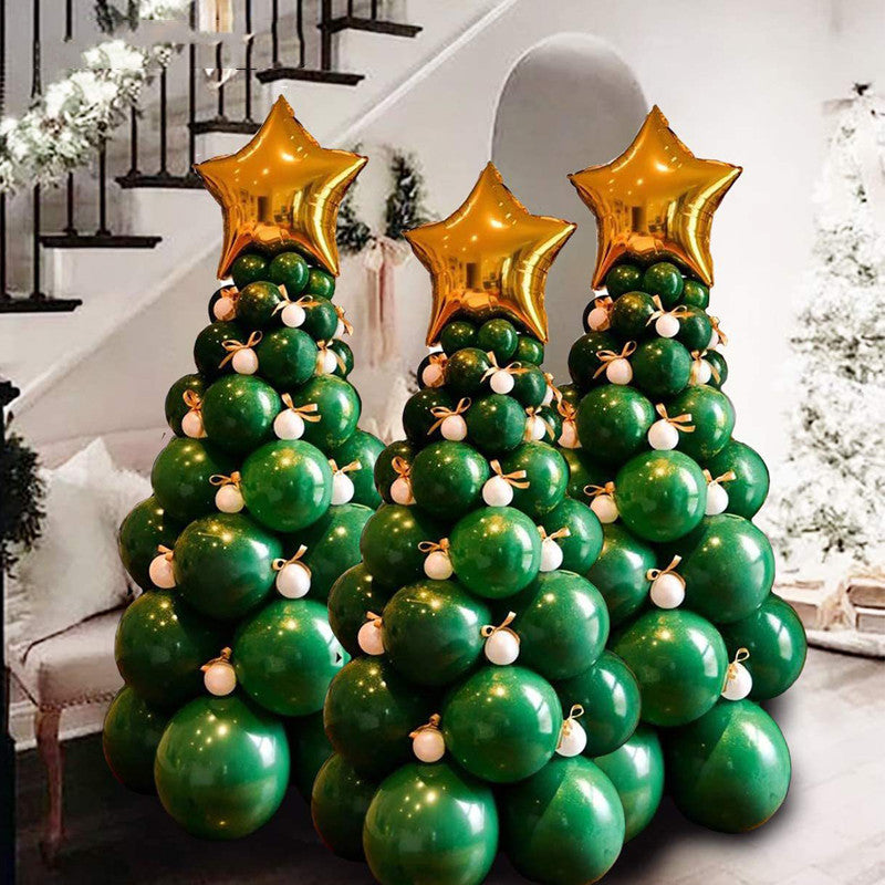 Christmas Dark Green Latex Balloon Package, Outdoor and Indoor Christmas decorations Items, Christmas ornaments, Christmas tree decorations, salt dough ornaments, Christmas window decorations, cheap Christmas decorations, snowmen, and ornaments.