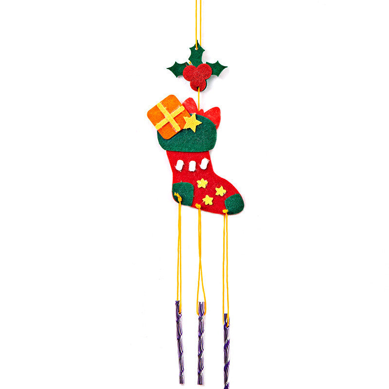 Christmas Non woven Wind Chime, Outdoor and Indoor Christmas decorations Items, Christmas ornaments, Christmas tree decorations, salt dough ornaments, Christmas window decorations, cheap Christmas decorations, snowmen, and ornaments.