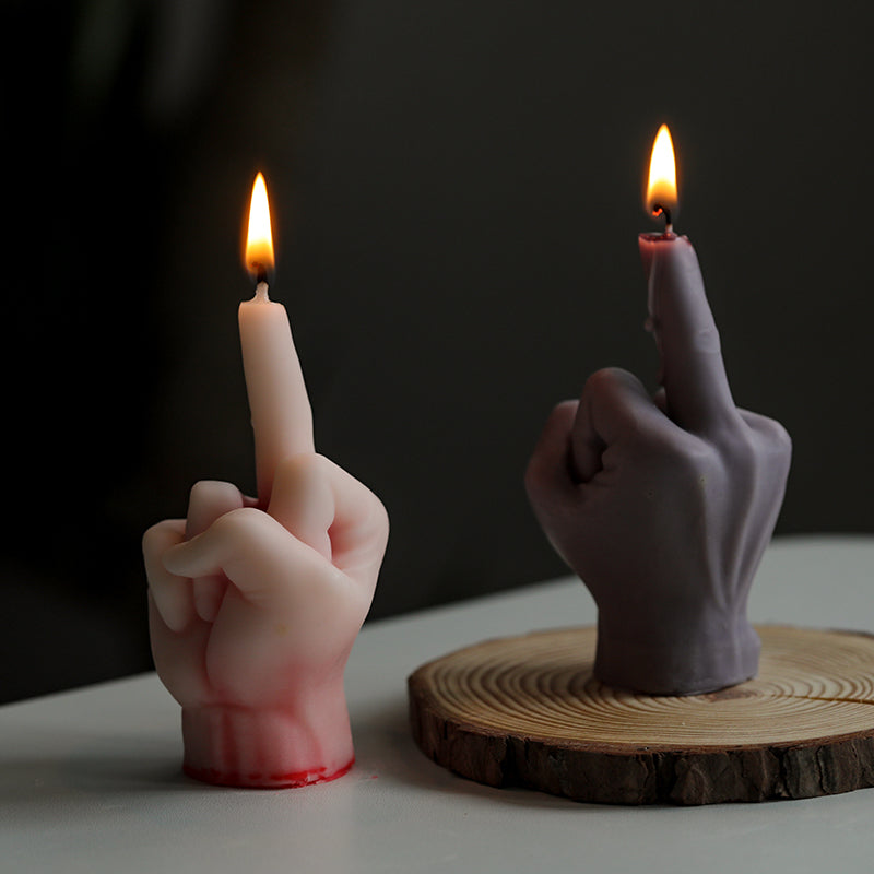 Middle Finger Scented Candle DIY Mold, Silicone candle molds, Christmas tree candle molds, Halloween pumpkin candle molds, Easter egg candle molds, Animal candle molds, Sea creature candle molds, Fruit candle molds, Geometric candle molds, Abstract candle molds, DIY candle making molds,