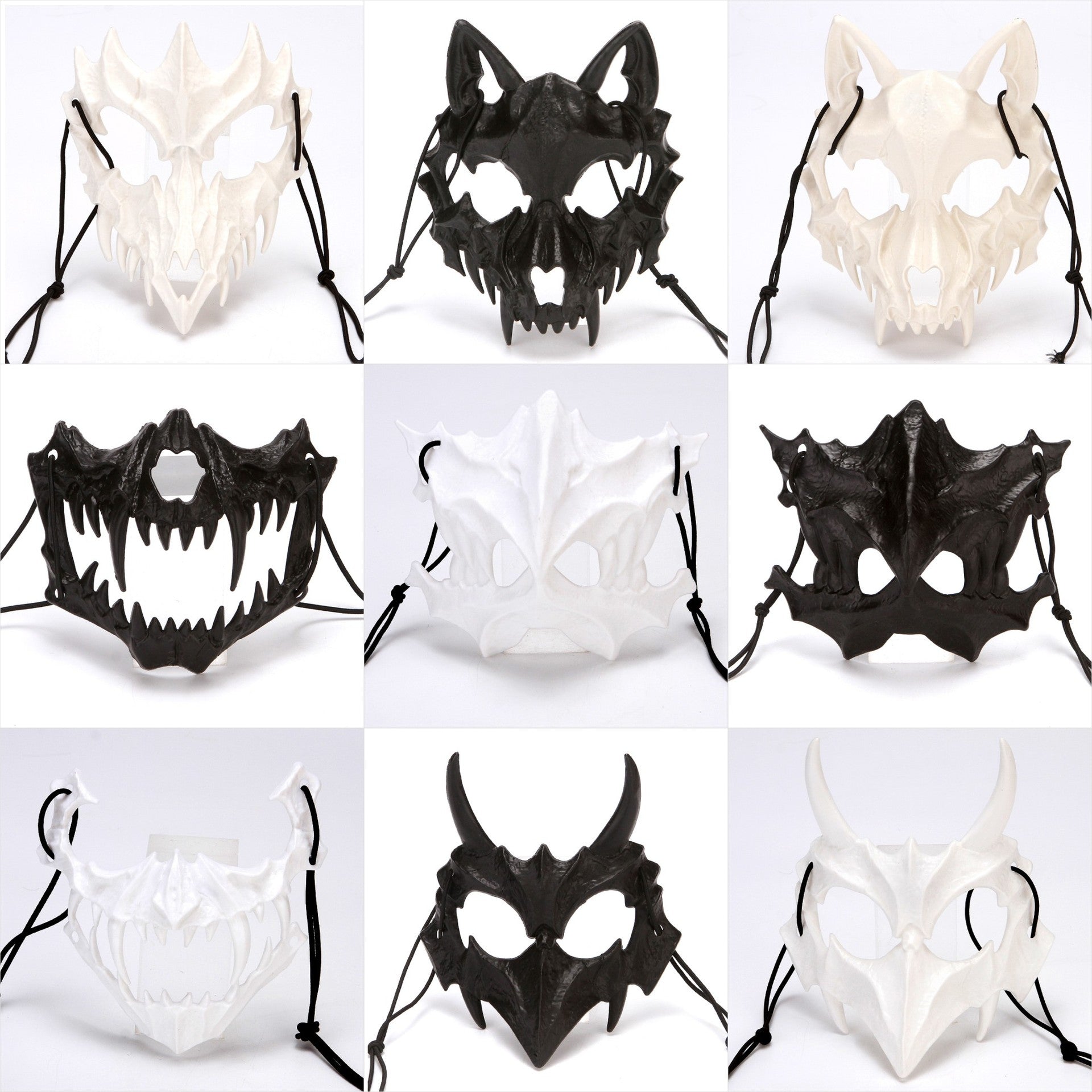 Halloween Two-dimensional Dress Up Props Mask, Halloween Masks, Halloween Mask For Men, Halloween Masks for Women