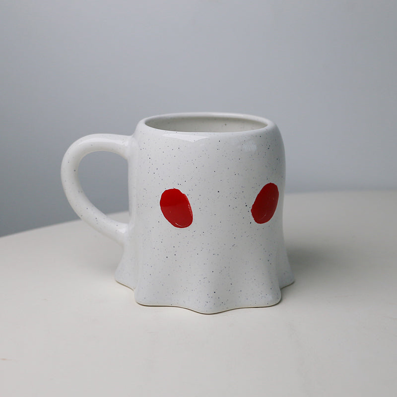 Creative Ghost Ceramic Mug Halloween decoration, Halloween decoration, mug Halloween 