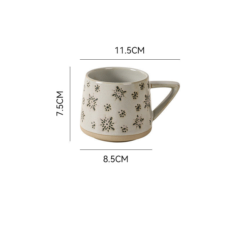 christmas coffee cups, Christmas Cups, gingerbread mugs, Christmas Tea Cups, Xmas Mug, Ceramic Cups, Pottery Cups,