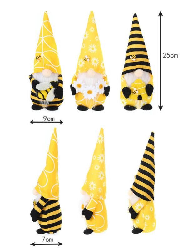 Bee Gnomes For Sale, Bumble Bee Gnomes,  Honey Bee Gnomes Quilt pattern,  Ceramic Bee gnomes,  Bee Garden gnomes,  DIY Bee Gnomes,   Bee Happy Gnomes, Bee Kind Gnomes,  Bee Hive Gnomes 