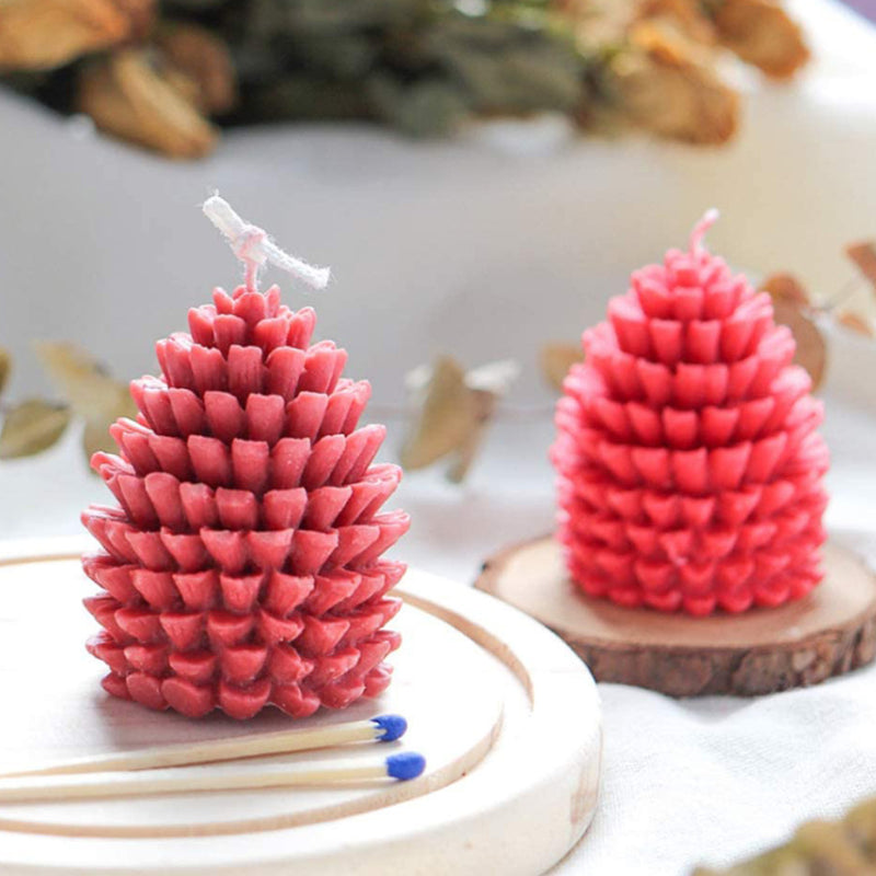 Silicone candle molds are a popular choice for candle-making because they are flexible, durable, and easy to use. Consider the size and shape of the candles you want to make and choose a mold that will accommodate your needs., Three Letters Christmas Tree Silicone Mold Christmas, 