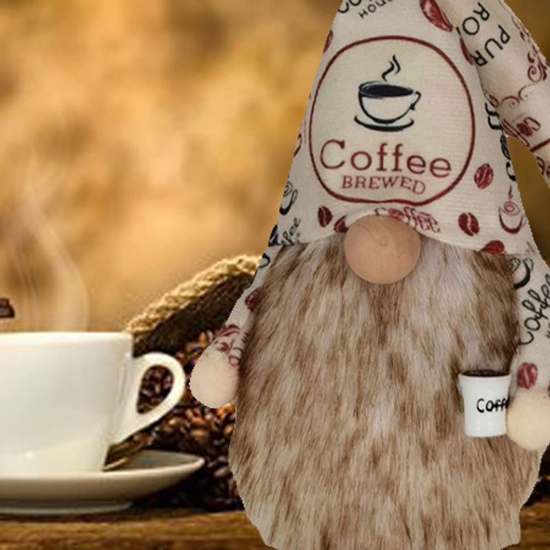 Coffee gnome, gnome coffee, gnome drinking coffee, gnome with coffee, gnome Starbucks, Coffee Gnome Plush, Gnome Coffee Mug, 