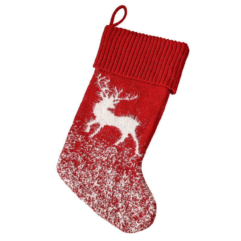 New Decorative Pendant Gift Bag Christmas Socks, Christmas Stockings, Christmas Decoration Stockings, Christmas Decoration Pendant, Christmas Gift Bag Socks