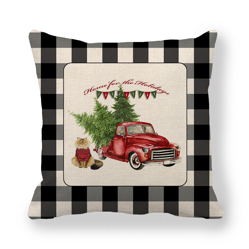 Christmas Sofa Cushion Gift Flannel Pillowcase, Outdoor and Indoor Christmas decorations Items, Christmas ornaments, Christmas tree decorations, salt dough ornaments, Christmas window decorations, cheap Christmas decorations, snowmen, and ornaments.