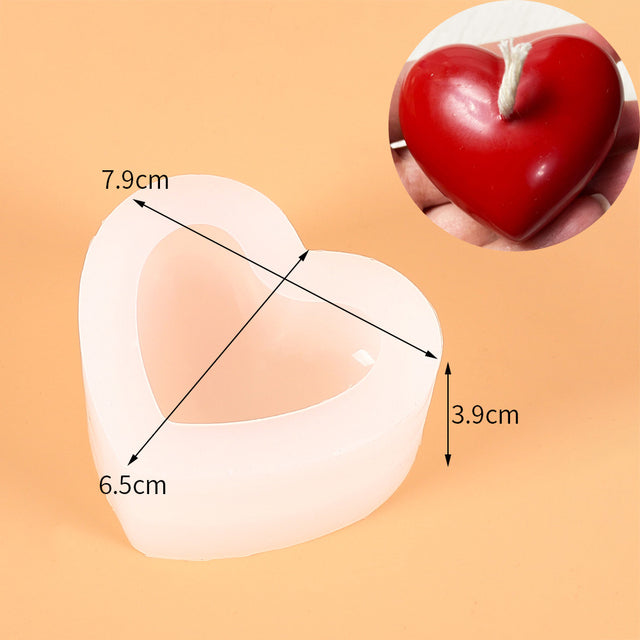 Silicone candle molds are a popular choice for candle-making because they are flexible, durable, and easy to use. Consider the size and shape of the candles you want to make and choose a mold that will accommodate your needs, Non-stick Bubble Cube Candles Silicone Mold 3D Aromathera