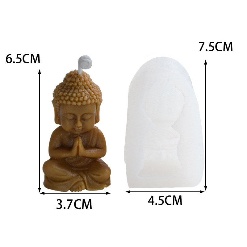 Silicone Mould For Small Buddha Candle, Silicone candle molds, Christmas tree candle molds, Halloween pumpkin candle molds, Easter egg candle molds, Animal candle molds, Sea creature candle molds, Fruit candle molds, Geometric candle molds, Abstract candle molds, DIY candle making molds,