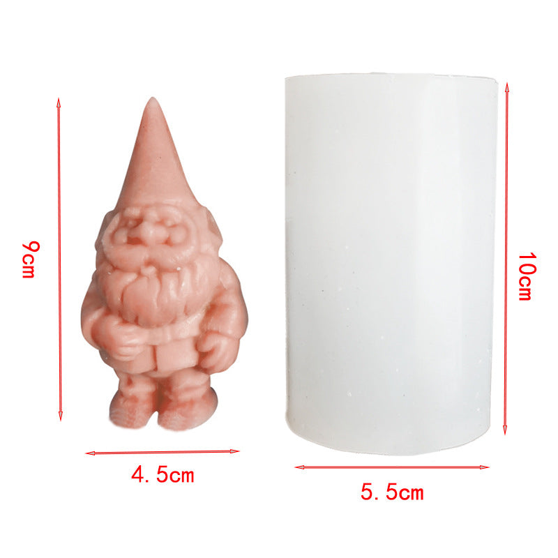Christmas candles, window candles, advent candles, Christmas candle holder, Christmas window candles, Christmas tree candles, Christmas wax melts, Christmas scented candles and electric window candles, 3D Santa Claus Shape Scented Candle Diy Christmas Series Candle Silicone Mold