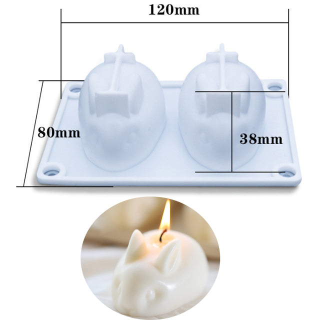 Silicone candle molds are a popular choice for candle-making because they are flexible, durable, and easy to use. Consider the size and shape of the candles you want to make and choose a mold that will accommodate your needs, Non-stick Bubble Cube Candles Silicone Mold 3D Aromathera