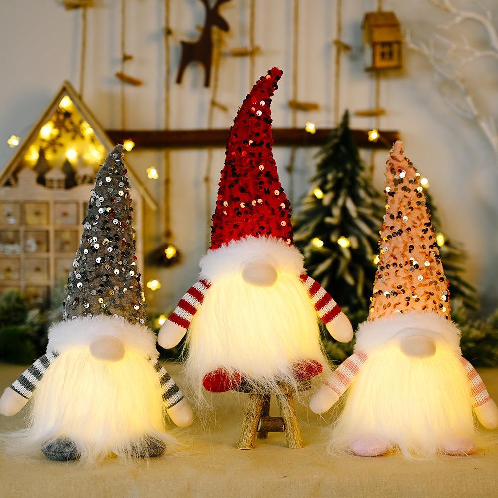 Christmas Sequins With Lights Rudolph Doll, Christmas Decoration Gnomes, Xmas Gnomes, Santa Gnomes, DIY gnomes, Gnome Christmas Tree, Nordic gnomes, Tomato Cage Gnomes, Plush Gnomes.