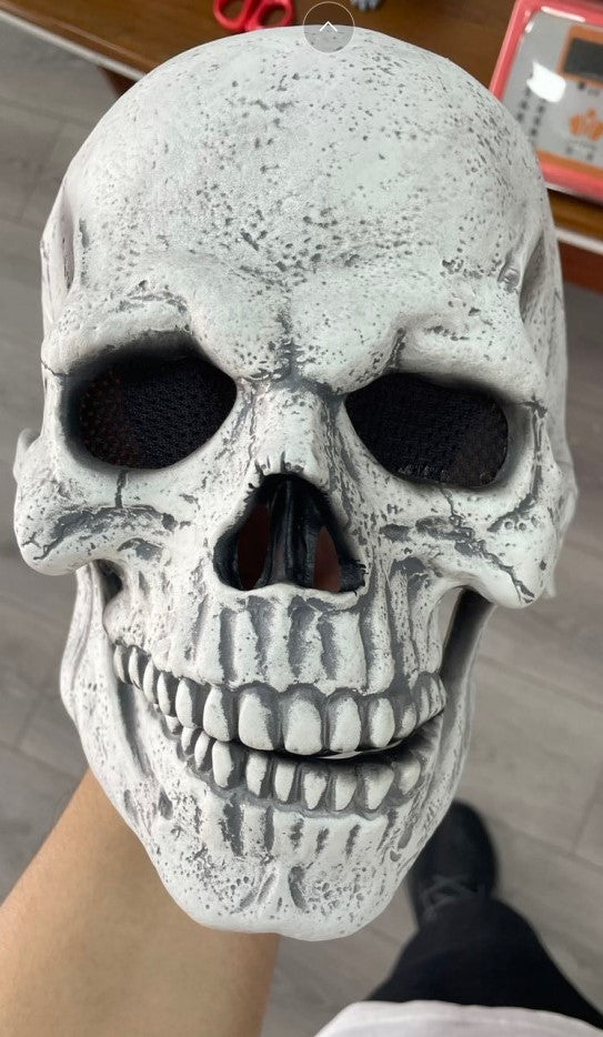 Full Head Skull Mask Helmet With Movable Jaw 3D Skeleton Skull Horror Mask Adults Cosplay Costume, Funny Glowing Masks, Halloween Horror Mask, Halloween LED Full Mask, Skull LED Mask, Animal Mask, Costumes Props Mask, Halloween Masks For Sale, Halloween Masks Near Me, Halloween Mask Micheal Myers, Halloween Mask Store