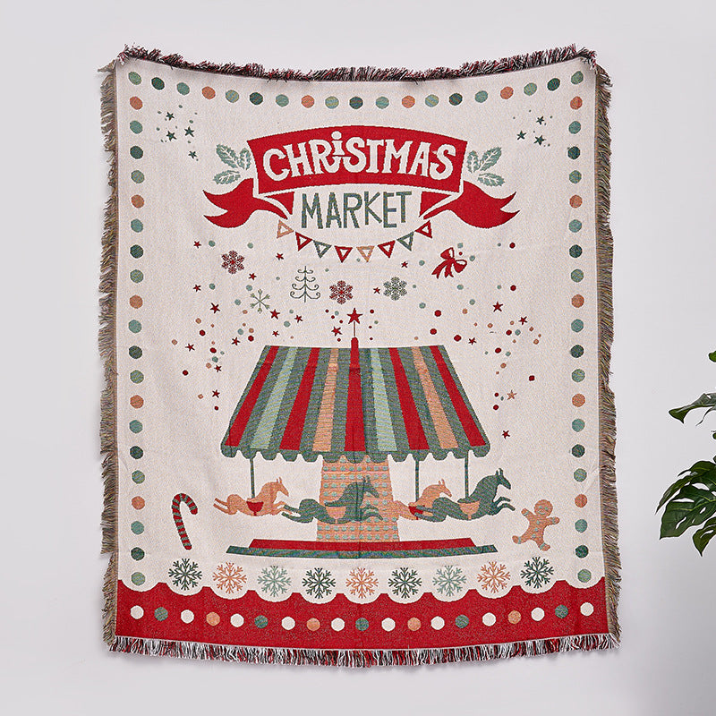 Christmas Multi-functional Sofa Blanket, Outdoor and Indoor Christmas decorations Items, Christmas ornaments, Christmas tree decorations, salt dough ornaments, Christmas window decorations, cheap Christmas decorations, snowmen, and ornaments.