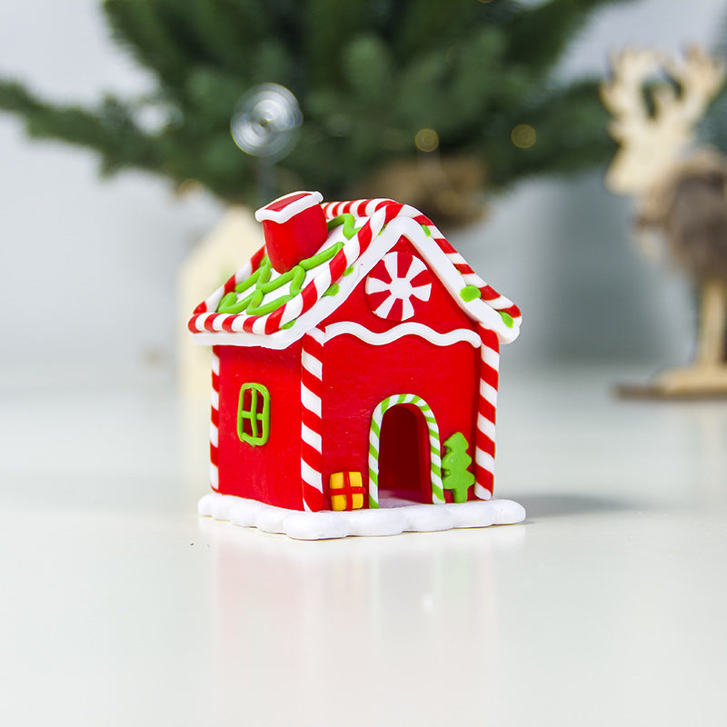 Christmas Decoration Cute Polymer Clay Colorful Cottage Decoration, Outdoor and Indoor Christmas decorations Items, Christmas ornaments, Christmas tree decorations, salt dough ornaments, Christmas window decorations, cheap Christmas decorations, snowmen, and ornaments.