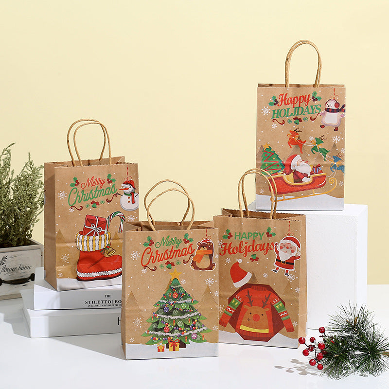 Christmas Gift Bag Christmas Eve, Christmas Carry Bag, Christmas Gift Bag, Christmas Decoration Bag, Christmas Bag, Christmas Decoration 