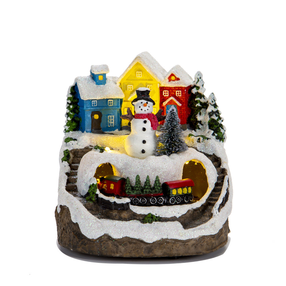 Christmas Electric Music Glowing House, Outdoor and Indoor Christmas decorations Items, Christmas ornaments, Christmas tree decorations, salt dough ornaments, Christmas window decorations, cheap Christmas decorations, snowmen, and ornaments.