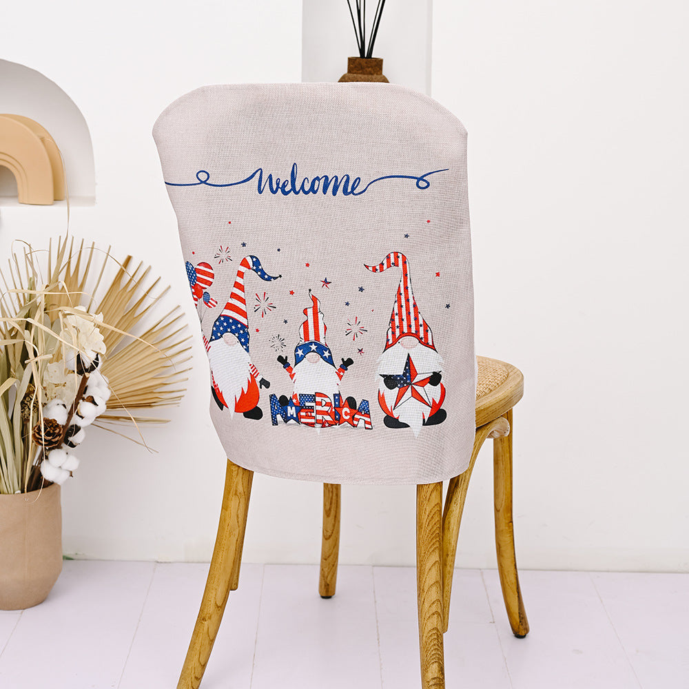 American Independence Day Chair Set, 4th of july decoration, patriotic wreath, decoration item, home decoration items, room decoration items, wall decoration items house decoration items, fourth of july decorations, patriotic decor, center table decoration,