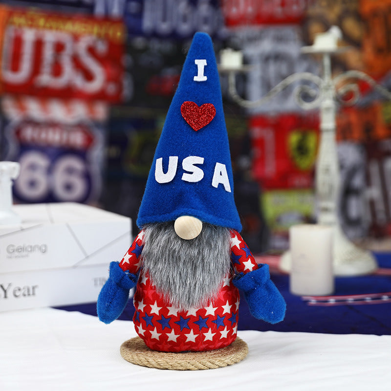 National Day Gnomes Patriotic gnome Independence Day Gnome, 4th of July Gnome,  Gnome For Sale, Handmade Gnome,  Memorial Day Gnome, Veterans Day Gnome