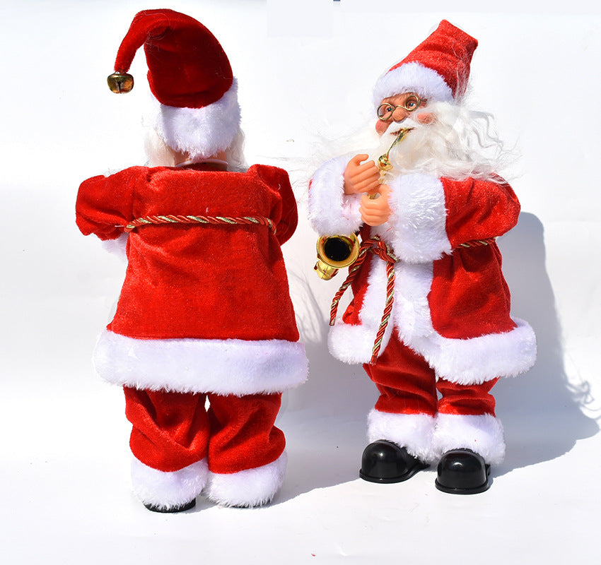 Christmas Decorations Santa Claus Electric Music, Christmas Decoration, Christmas Ornaments, Christmas Santa Claus, Santa Claus, Christmas Decoration Items