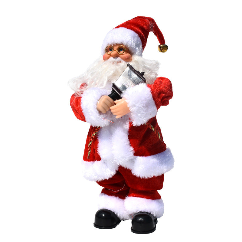 Christmas Decorations Santa Claus Electric Music, Christmas Decoration, Christmas Ornaments, Christmas Santa Claus, Santa Claus, Christmas Decoration Items
