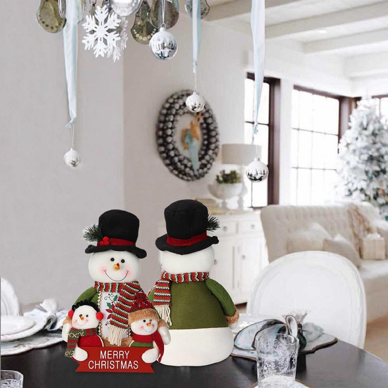 Christmas Gift Santa Claus Snowman Ornaments, Christmas Santa Claus, Christmas Ornaments, Christmas ornaments, Christmas  Decoration