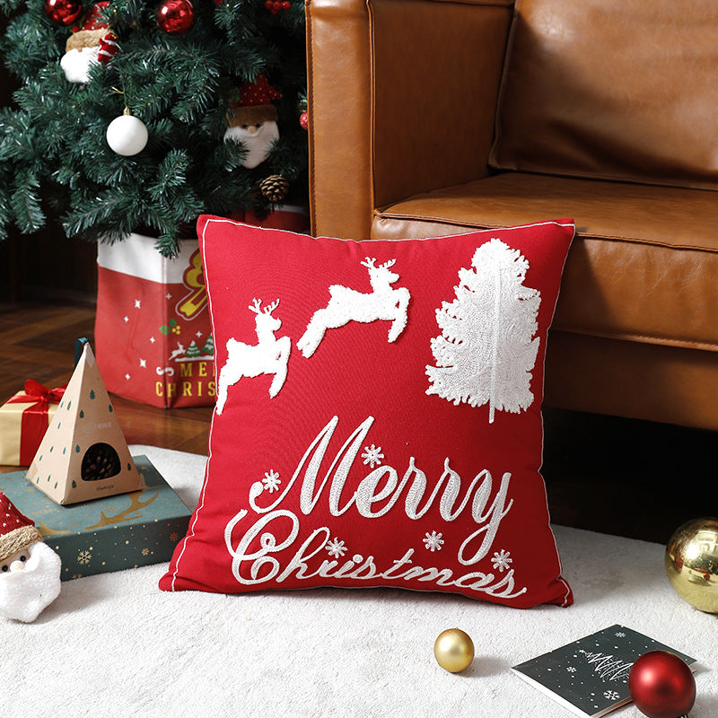 Cartoon Elk Snow Christmas Throwing Pillow Cover, christmas pillow cases, christmas pillow covers, christmas pillow covers 18x18, christmas throw pillow covers, christmas pillow case, xmas pillow covers, holiday throw pillow covers, zippered christmas pillow covers, gnome pillow covers, snowman pillow covers, christmas pillow cases standard, snowflake pillow covers, christmas throw pillow covers 18x18,  holiday pillow covers 18x18, 16x16 christmas pillow covers.