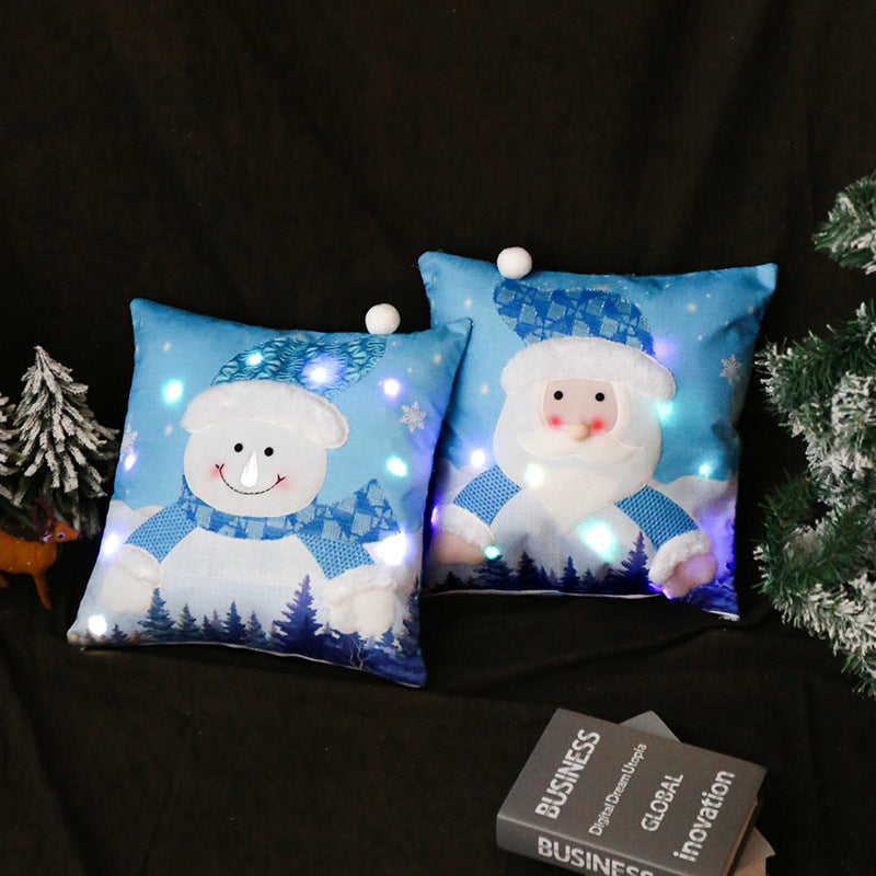 Christmas Embroidered Pillowcase, Outdoor and Indoor Christmas decorations Items, Christmas ornaments, Christmas tree decorations, salt dough ornaments, Christmas window decorations, cheap Christmas decorations, snowmen, and ornaments.