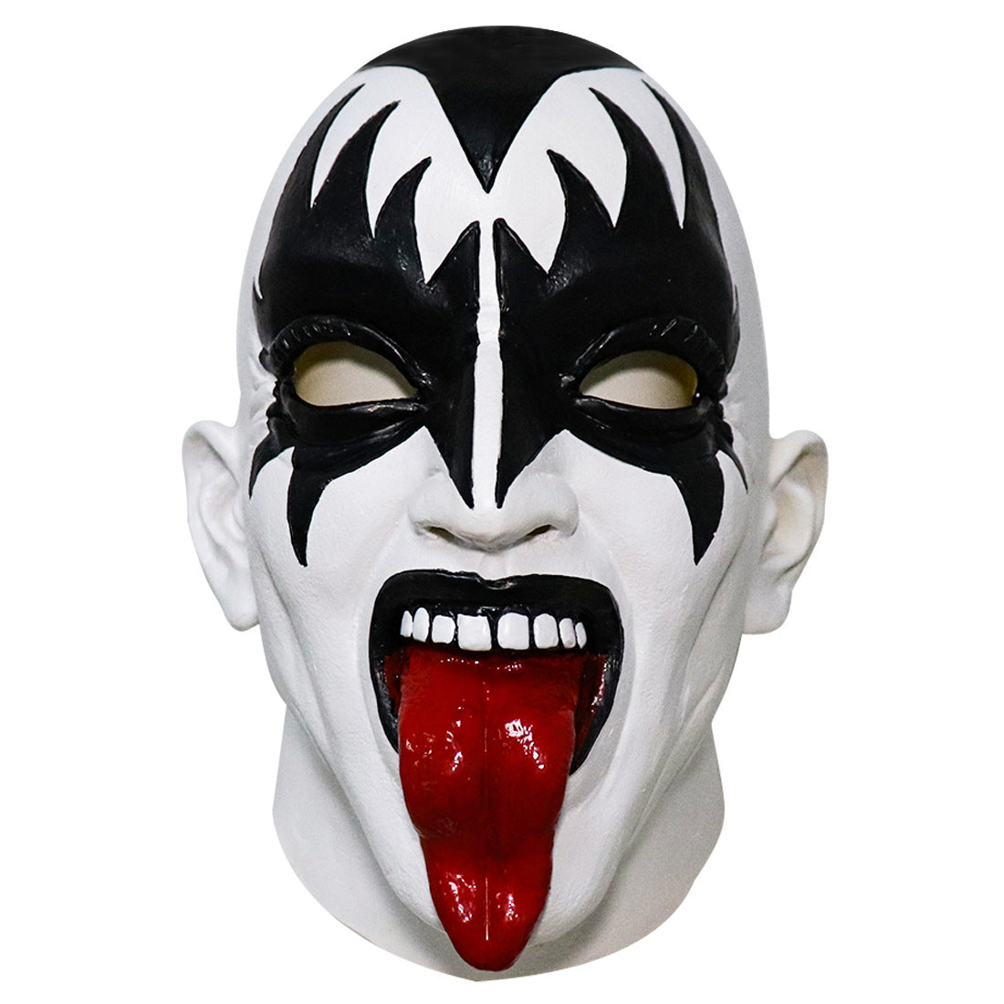 Halloween Horror Mask Crazy Music Festival, Halloween Masks, Simmons Lite Mask, Simmons mask, Simmons tongue mask, 
