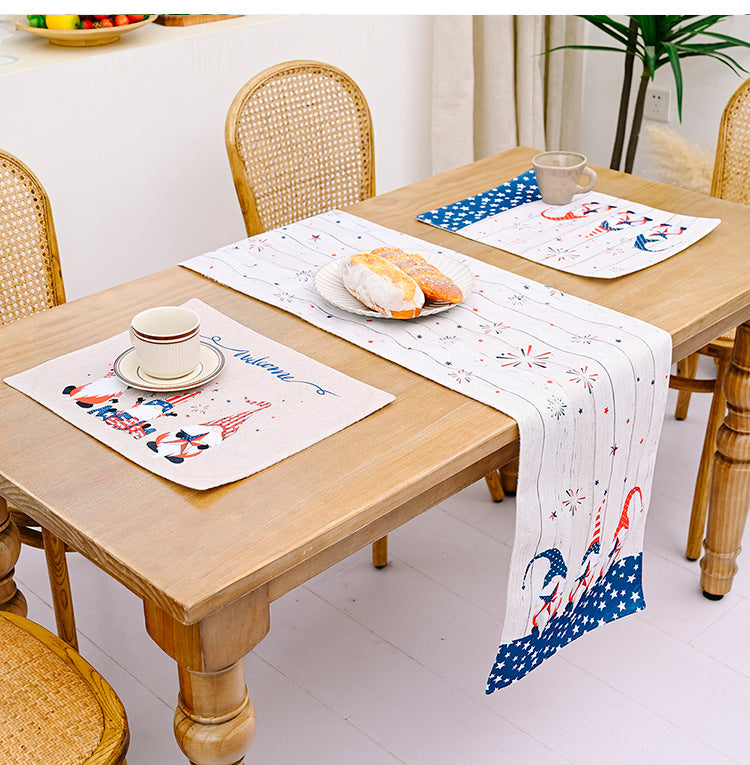 Independent Day Table Flag Decoration Products, 4th of july decoration, patriotic wreath, decoration item, home decoration items, room decoration items, wall decoration items house decoration items, fourth of july decorations, patriotic decor, center table decoration,