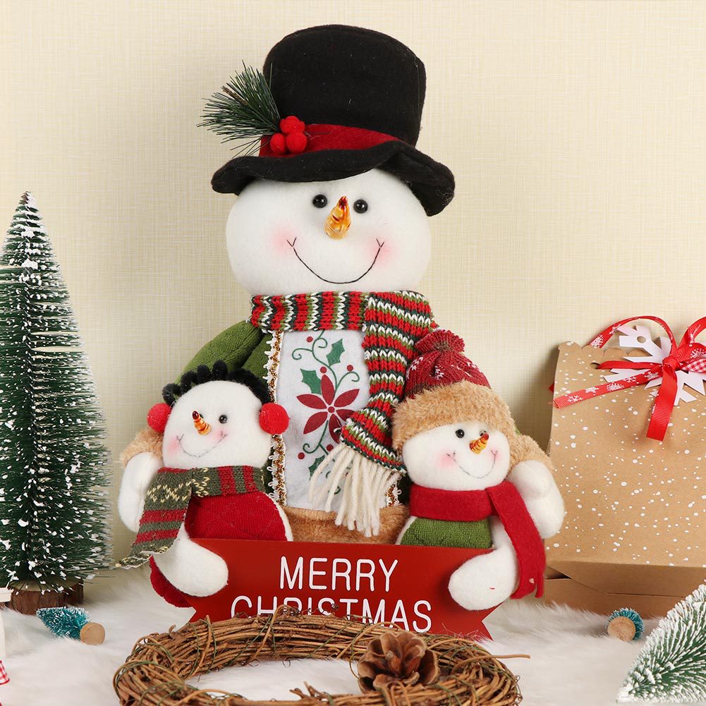 Christmas Gift Santa Claus Snowman Ornaments, Christmas Santa Claus, Christmas Ornaments, Christmas ornaments, Christmas  Decoration
