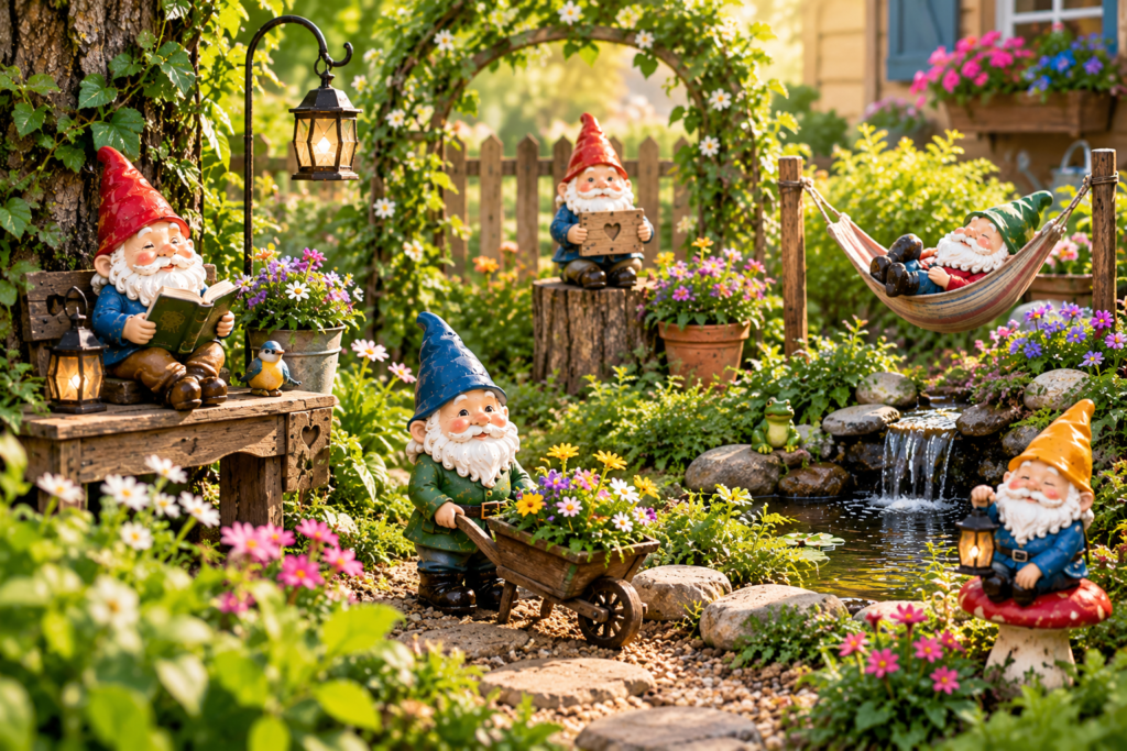 5 Garden Gnome Ideas to Make Your Yard Feel Magical