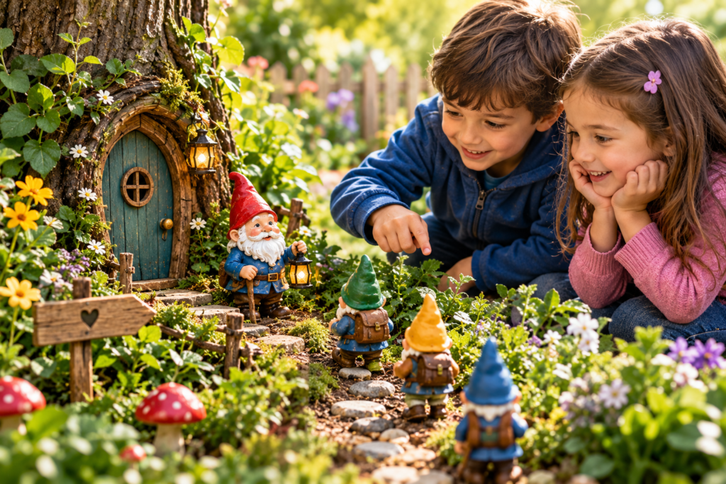 Garden Gnomes and Kids — Turning Your Yard Into a Tiny Adventure
