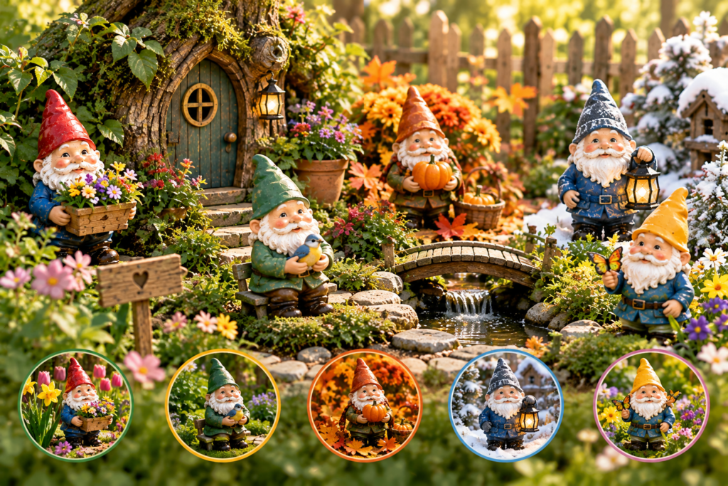 How to Style a Gnome Garden Even If You Only Have a Balcony