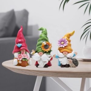 Faceless Garden Gnome Resin Figurine